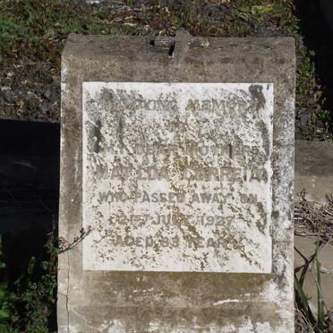 CORREIA Matilda -1927