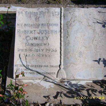 COWLEY Robert Joseph -1935