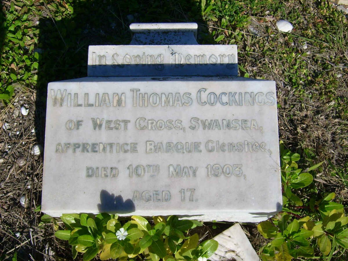 COCKINGS William Thomas -1903
