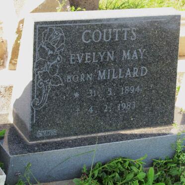 COUTTS Evelyn May nee MILLARD 1894-1983