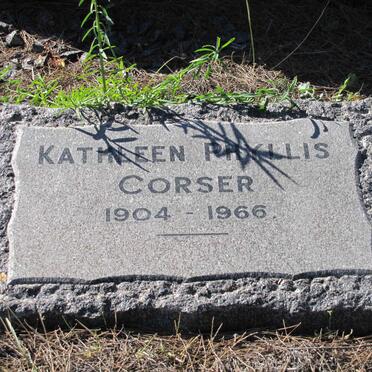 CORSER Kathleen Phyllis 1904-1966