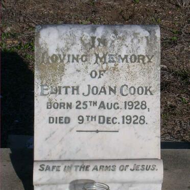 COOK Edith Joan 1928-1928