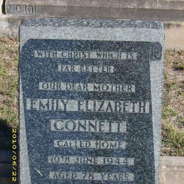 CONNETT Emily Elizabeth -1944
