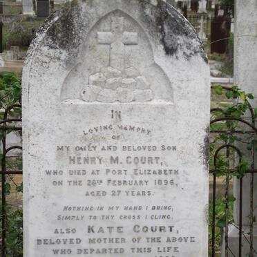 COURT Henry M. -1896 :: COURT Kate -1900