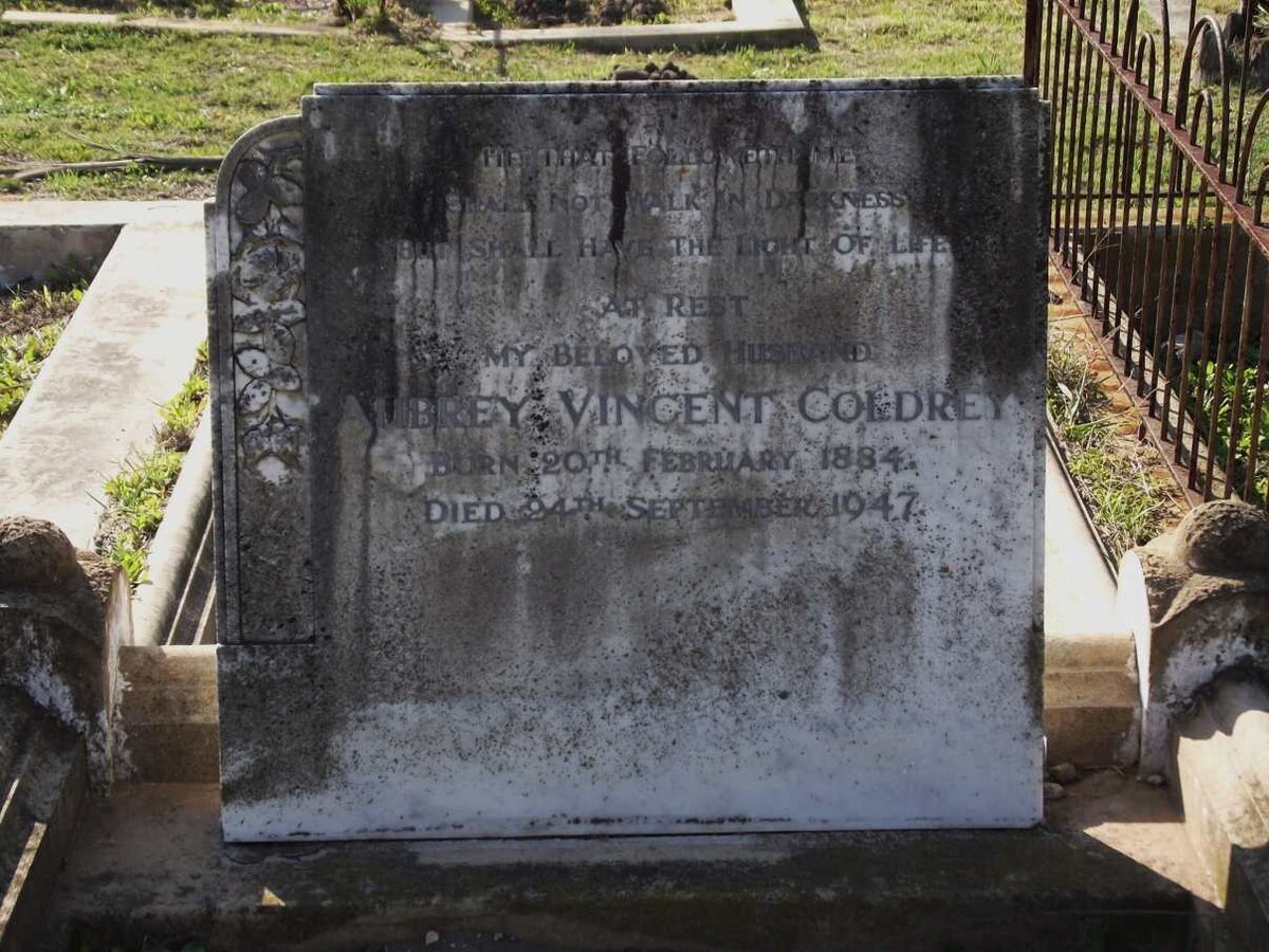 COLDREY Aubrey Vincent 1884-1947