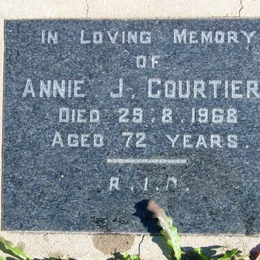 COURTIERS Annie J. -1968