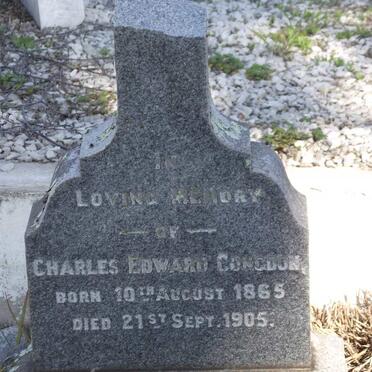 CONGDON Charles Edward 1865-1905