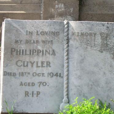 CUYLER Phillippina -1941
