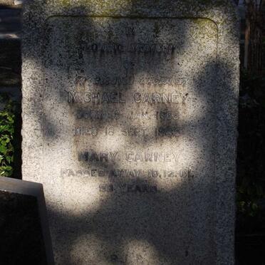 CARNEY Michael 1865-1945 &amp; Mary -1961