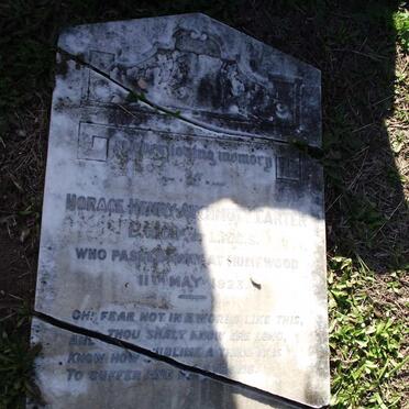 CARTER Horace Henry Auchmuty -1923