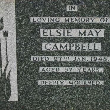 CAMPBELL Elsie May -1948
