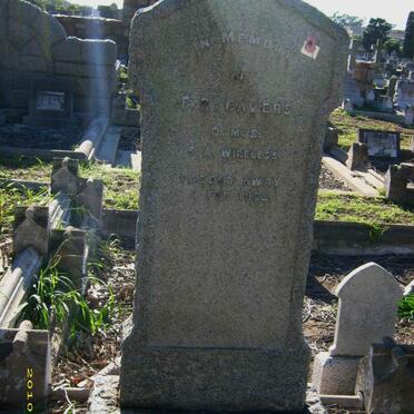 CAVERS - F. R. -1925