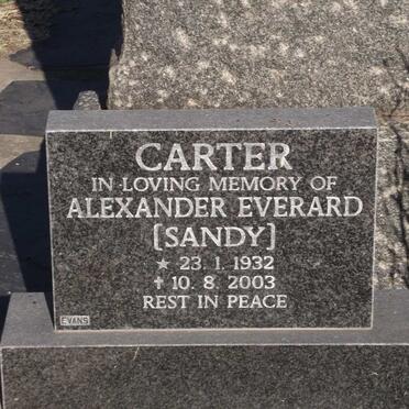 CARTER Alexander Everard 1932-2003