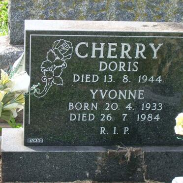 CHERRY Doris -1944 :: CHERRY Yvonne 1933-1984