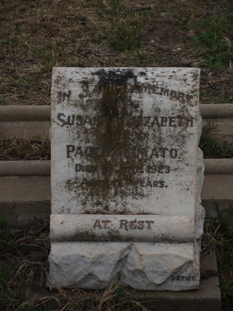 CIMATO Susanna Elizabeth -1923