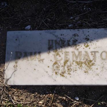 CEMATO Paul -1933