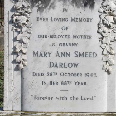 DARLOW Mary Ann Smeed -1945