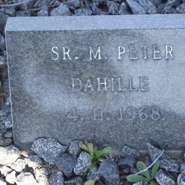 DAHILLE M. Peter -1968