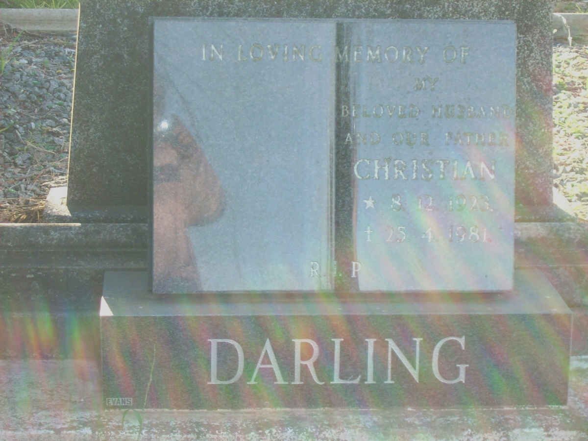 DARLING Christian 1923-1981