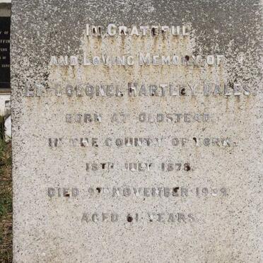 DALES Hartley 1878-1939