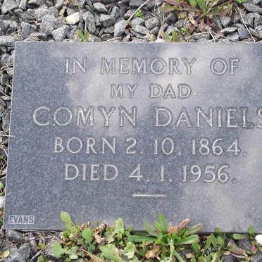 DANIELS Comyn 1864-1956