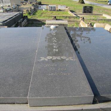 DALEN Pieter Jacobus, van 1905-1980 &amp; Susara Johanna 1898-1993