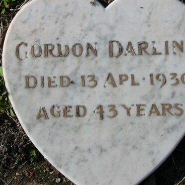 DARLING Gordon -1930