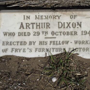 DIXON Arthur -1943