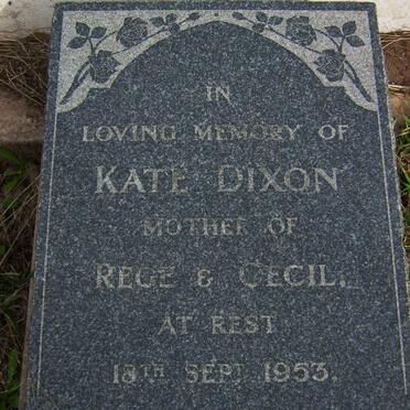 DIXON Kate -1953