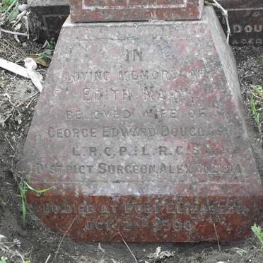 DOUGLAS Edith Mary -1900