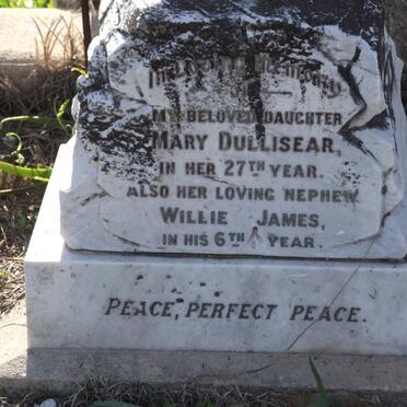 DULLISEAR Mary :: DULLISEAR Willie James 