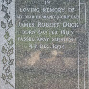 DUCK James Robert 1893-1954