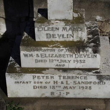 DEVLIN Eileen Maud -1932 :: SANDFORD Peter Terence -1928