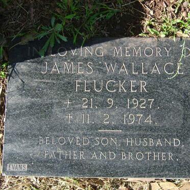 FLUCKER James Wallace 1927-1974