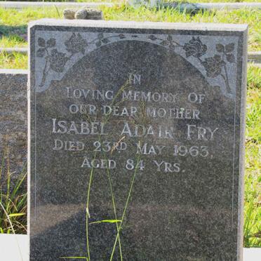 FRY Isabel Adair -1963