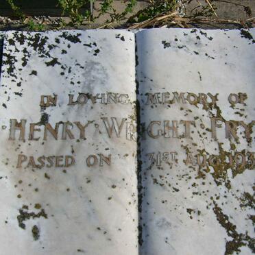 FRY Henry Wright -1938