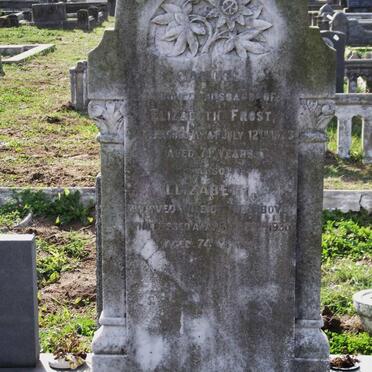 FROST Samuel -1923 :: FROST Elizabeth -1930