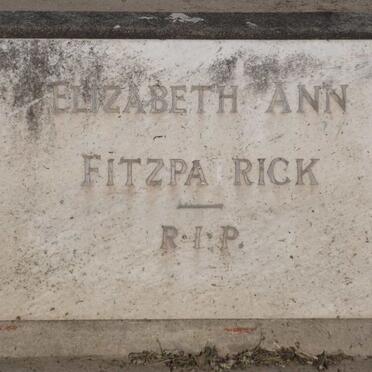 FITZPATRICK Elizabeth Ann
