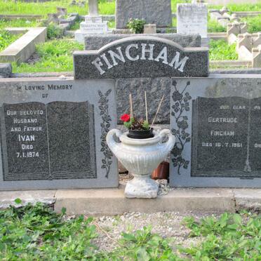 FINCHAM grave