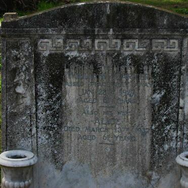 GARTER William -1927 &amp; Alice -1937