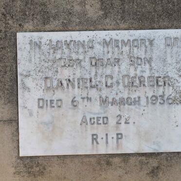 GERBER Daniel G. -1936