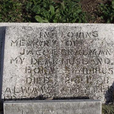 GRAUMAN Jacob 1895-19?8