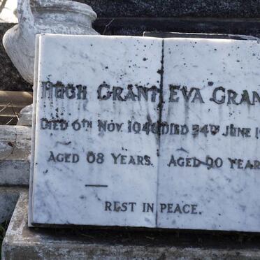 GRANT Hugh -1946 &amp; Eva -1981