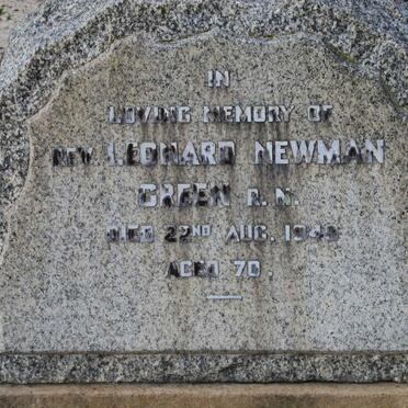 GREEN Leonard Newman -1949