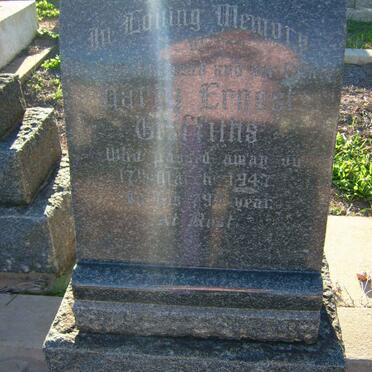 GRIFFITHS Harry Ernest -1947