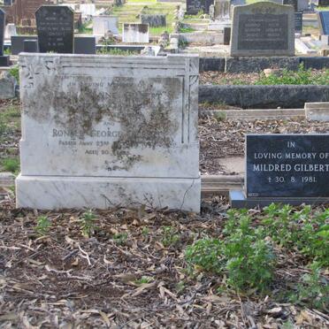 GILBERT Lorna Anne -1948 :: GILBERT Ronelle George -1947 :: GILBERT Mildred -1981