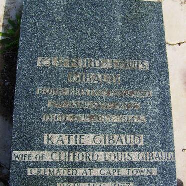 GIBAUD Clifford Louis -194? &amp; Katie