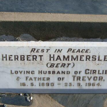 HAMMERSLEY Herbert 1890-1964