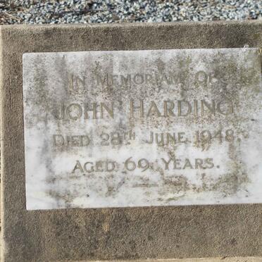 HARDING John -1948