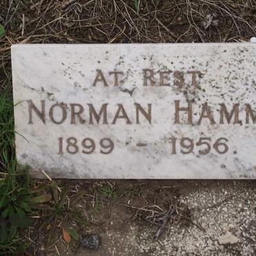 HAMM Norman 1899-1956
